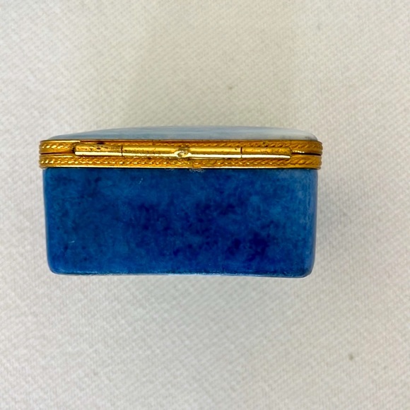 ⛳️⛳️ Hand painted French Limoges China PGA Championship Golf Jewelry Trinket Box - Picture 7 of 10